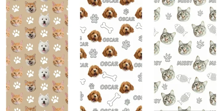 Custom Pet Phone Case AI pet portrait style example 6