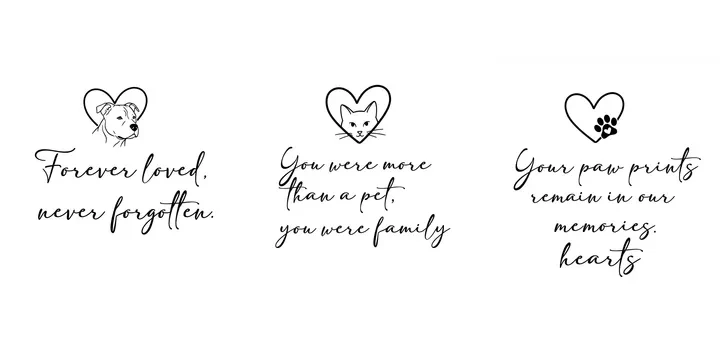 Custom Pet Memorial AI pet portrait style example 5