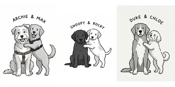 Trending Pet Art style example 2