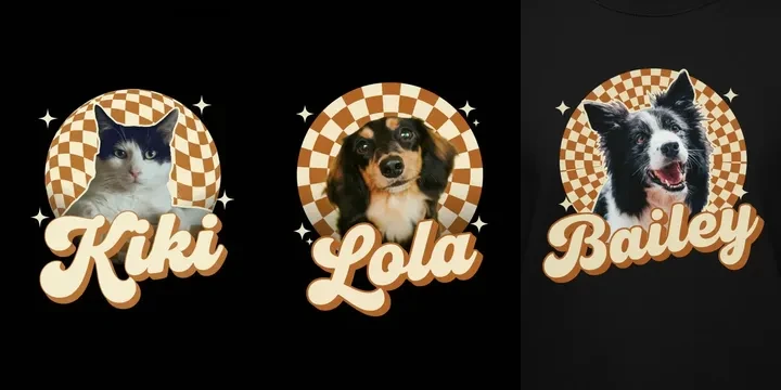 Trending Pet Art AI pet portrait style example 6